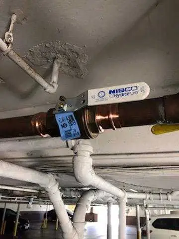 Copper pipe repair and valve work for Gas Leak Detection in Flowing Wells